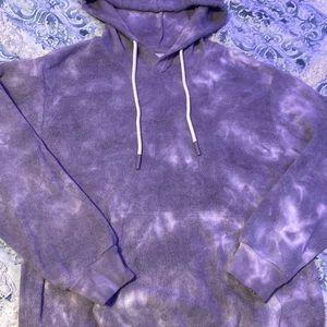 Tie Dye Purple Hoodie